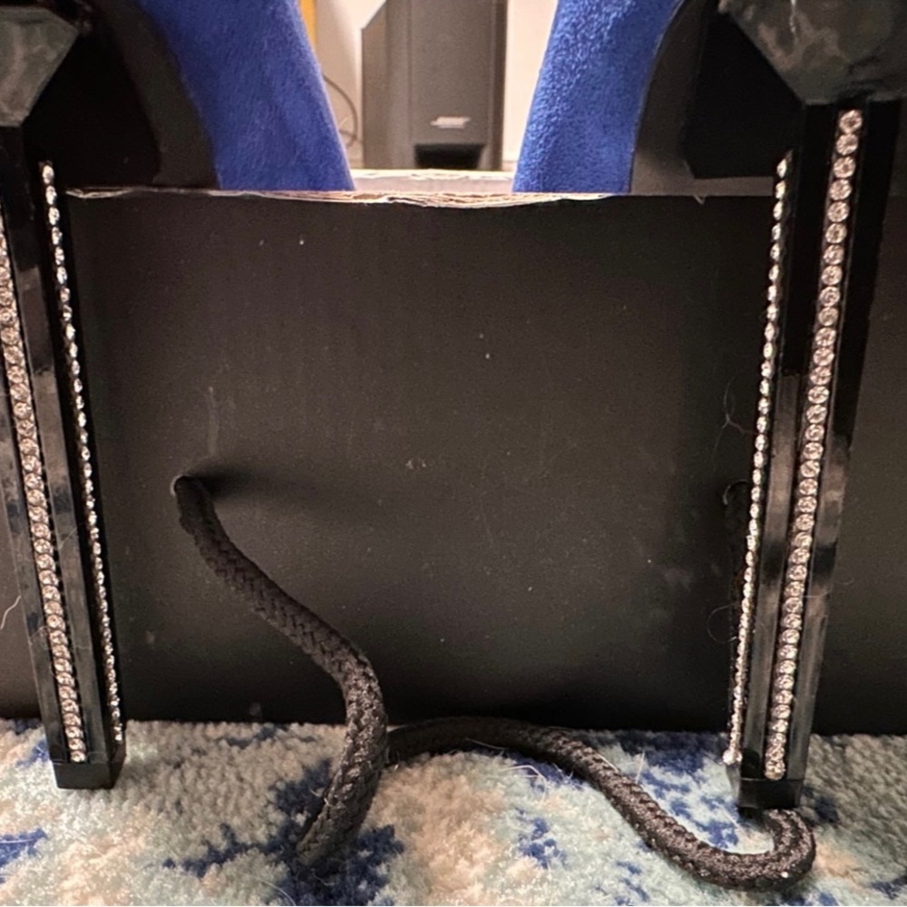 Fashion Nova High Heels (blue) size 8.5 - Picture 4 of 7